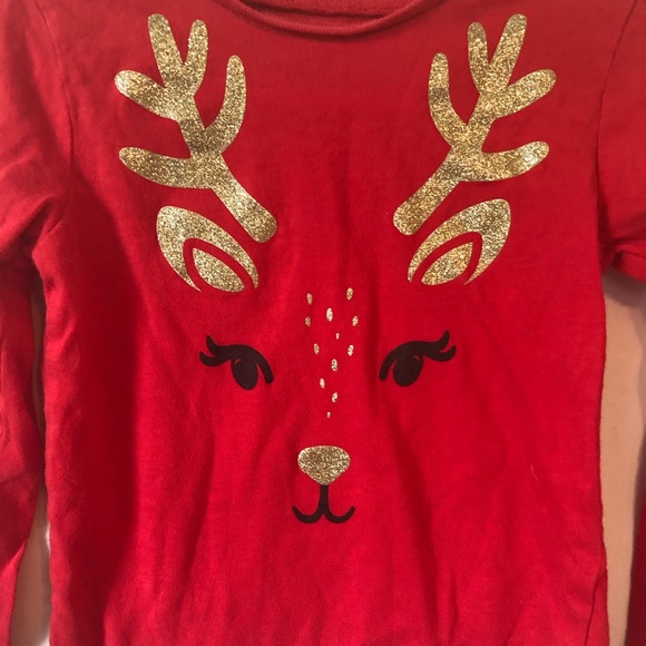 Carter's Other - Carters Long Sleeve Reindeer Glitter Christmas Carter's Other - Carters Long Sleeve Reindeer Glitter Christmas